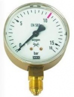 Manometer Sauerstoff 0-16bar Arbeitsdruck