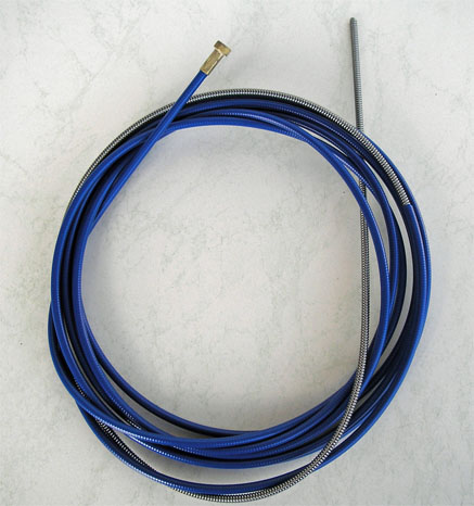 Stahlseele blau   0,6-0,8mm 4m Eur ZA