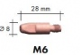 Stromdse M6x28 CuCrZr, dm 1,0