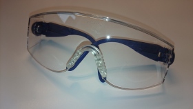 Schutzbrille Mod. 535 klar blau