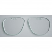 Brillenglas farblos splitterfrei  oval   62x52mm