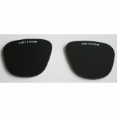 Brillenglas DIN 5 oval  62x52mm