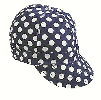 Schweisserkappe blau-wei�