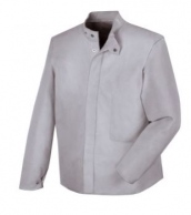 Schweisserjacke mit Umlegkragen (Vollleder) Gr.48/50/52/54