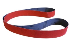 NIRO-Schleifband rot  20x735mm   K60