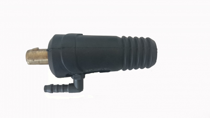 Steckerteil 25mm mit Gasanschlu