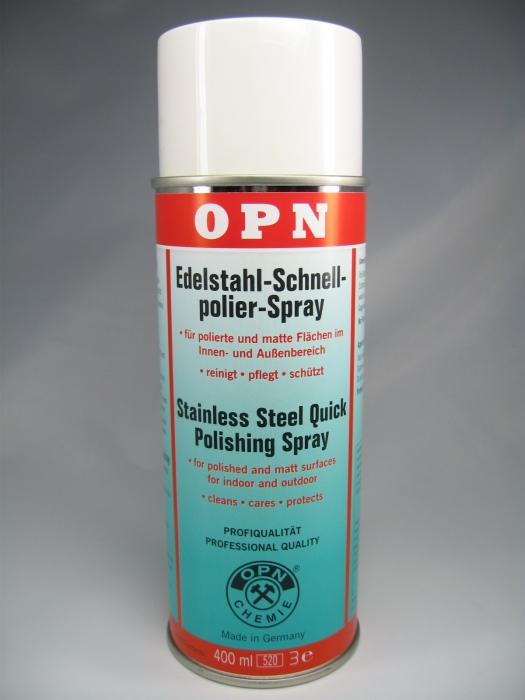 Edelstahl Schnellpolier-Spray