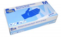 Nitril Einmalhandschuhe "Gold Pack" Gr. M    1 Pkg=100 Stk.
