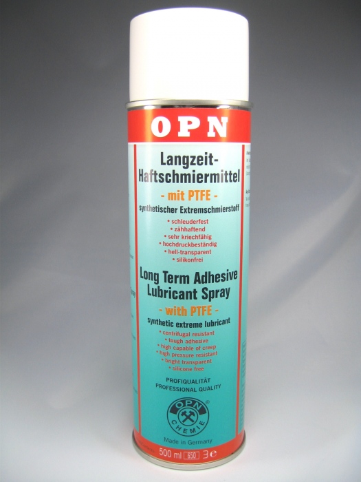 Langzeit-Haftschmiermittelspray mit PFTE