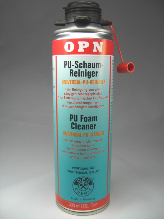 Schaumreiniger mit Spezial-Aufschaubring