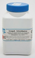Schwei�pulver Graugu� Flussmittel f�r Autogen 500g