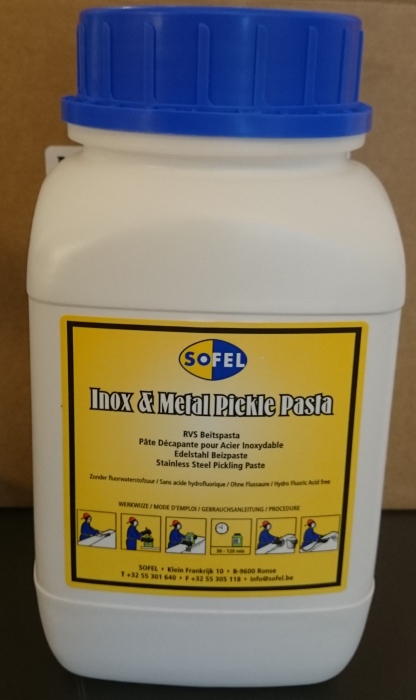 Sofel Beizpaste "Inox & Metal Pickle Pasta"   giftscheinfrei  2kg  (VPE 2x2kg)