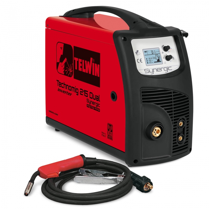 Telwin MIG/MAG Schweissgert Technomig 215 Dual Synergic 230V 