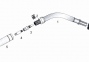 MIG Schlauchpaket MB25 / ML 2500 Grip, Zentralstecker KZ-2   3m