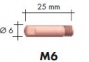 Stromdse M6x25 CuCrZr, dm 0,8