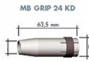 Gasdse zylindrisch MB24