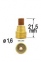 Gaslinse  1,6 x 21,5mm   9/20  45V43
